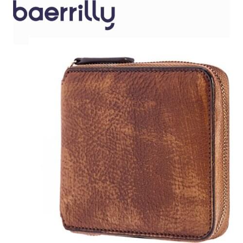 New Fashion Women Wallet Female Genuine Leather Rfid Card Holder Short Clutch Bags Coin Purse Zipper Womens Wallets And Purses