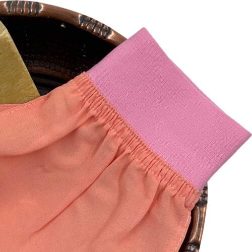 Exfoliating Glove 100% Silk Body Scrub Exfoliator Bath Fake Tan Remover Skin Moisturizing SPA Foam by Feel Fine 20 Pieces Set