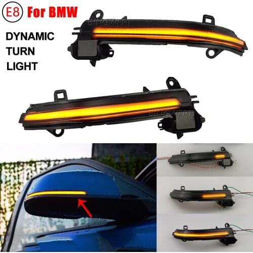 For BMW 1 2 3 4 Series X1 F20 F21 F22 F30 F31 F34 F32 E84 i3 LED Dynamic Turn Signal Blinker Side Mirror Sequential Light Lamp
