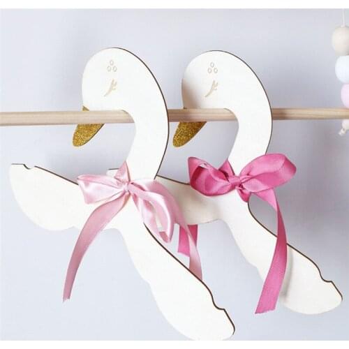 Photography Props Nordic Style Series Swan Bow Hanger Hangers for Clothes