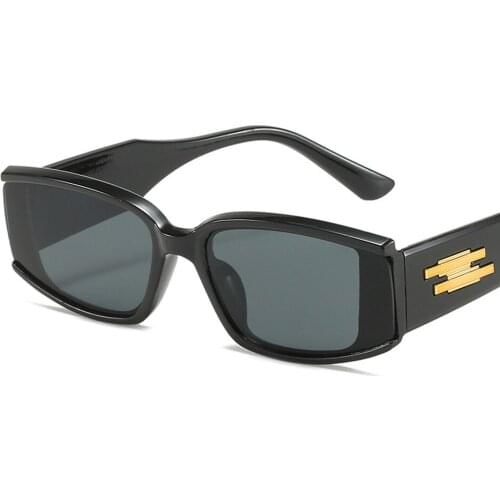 Vintage Sexy Lady Rectangle Sunglasses Women Fashion Luxury Brand Design Travel Hip Hop Small Frame Sun Glasses For Female UV400