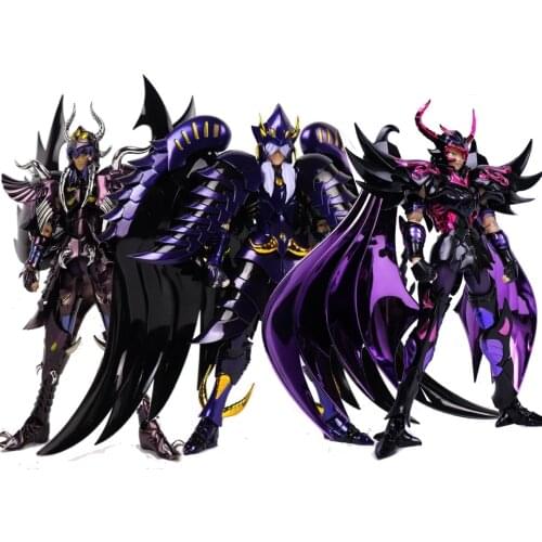Tronzo CS Model Saint Seiya EX Hades Specters Wyvern Rhadamanthys Griffon Minos Garuda Aiacos Three Judges of Hell Action Figure