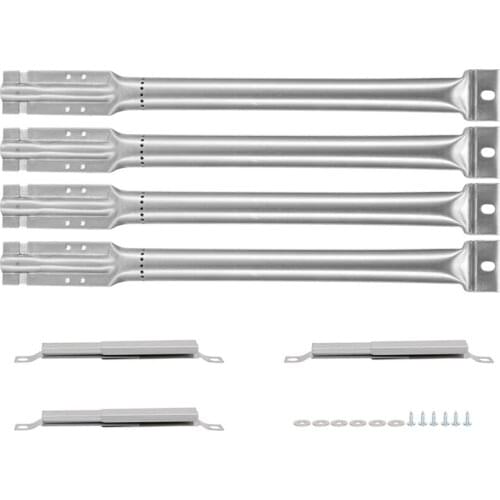 Replacement Parts Burner Tubes, Crossover Tubes For Kenmore,4Pcs Burner Tubes+3Pcs Crossover Tubes