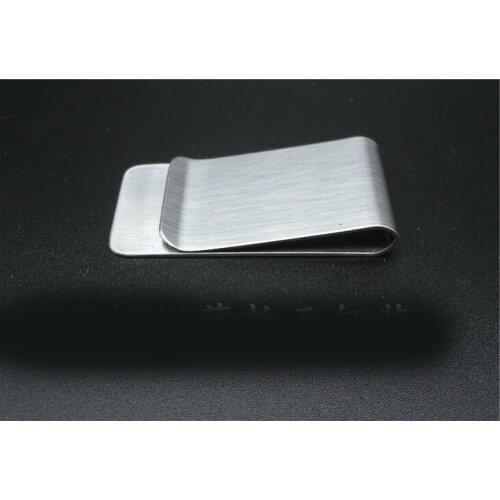 1pcs Retro Stainless Steel Brass Clip Portable Money Clip Note Clip Outdoor Cosplay Prop Decor Collectible Women Men Gift
