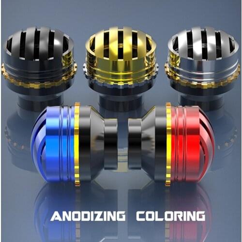 2PCS Motorcycle Anti Collision Cup Wheel Protection Motorbike Crash Pads Diameter of Inner Hole 14mm Front Fork Cup