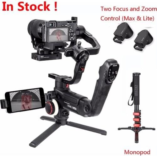 Zhiyun Crane 3 LAB 3-axis Handheld Gimbal stabilizer for Sony A9 A7M3 A7R3 A6500,Canon 5D IV,Panasonic GH4 GH5,Nikon D850 DSLR