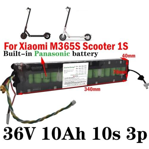 Laudation-Lithium Battery For Xiaomi M365S Battery Pack Smart Electric Scooter 1S, 36V, 10Ah, 18650, Smart BMS