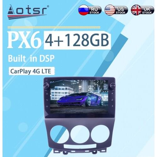 4+128GB For Mazda 5 2008 - 2011 Android 10 BT WIFI Wireless Carplay Car Multimedia Radio Player GPS Navigation Stereo Player