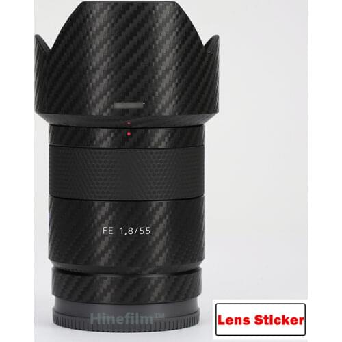 FE55 F1.8ZA 55 1.8 / ZA551.8 Lens Premium Skin For Sony Sonnar T FE 55mm f/1.8 ZA SEL55F18Z Lens Protector Wrap Cover Sticker
