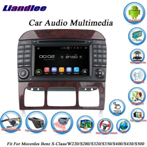 Car Android Multimedia System For Mecerdes Benz S-Class/W220/S280 Radio CD DVD Player GPS Navigation Screen