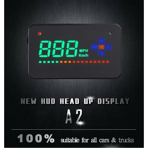 Car Speed Projector Windshield GPS Head Up Hud Display Gadgets Automobile Rise Monitor OBD2 Driving Computer Car Electronics