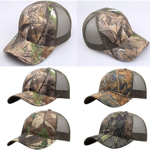 New Camo Baseball Hats Dad Hat Summer Camouflage Tactical Hat Patch Army Tactical Baseball Cap Unisex Camo Hat Trucker Hat