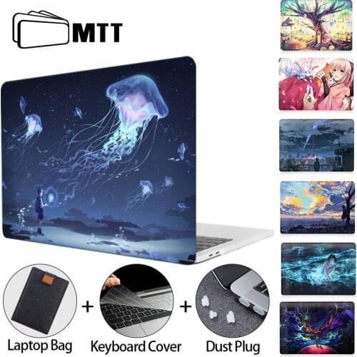 MTT Laptop Case For Macbook Pro 13 15 16 inch A2289 A2141 Cartoon Cover for Mac book Air 11.6 12 Pro Retina 13.3 15.4 inch Fumda