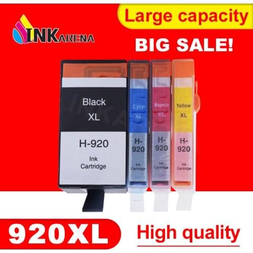 INKARENA 920XL Ink Cartridge Replacement For HP 920 Cartridges For HP920 Officejet 6000 6500 6500 6500A 7000 7500 7500A Printer