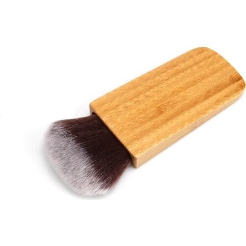Bamboo Handle Makeup Brush Cosmetic Powder Contour & Bronzer Soft Brush Tools