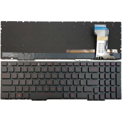New For Asus ROG Strix GL553 GL553VD GL553VE GL553VW GL753 GL753VD GL753VE GL753VW Series Laptop Keyboard US Backlit