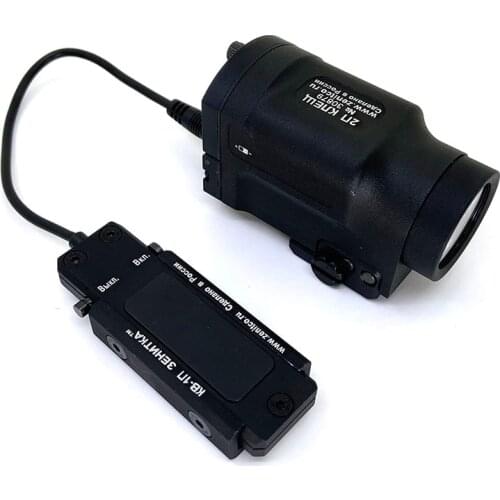 New arrival AK-SD LED Weapon Flashlight AK47 AK74 Tactical Light gun Fit 20mm Rail Momentary With Remote Switch Strob