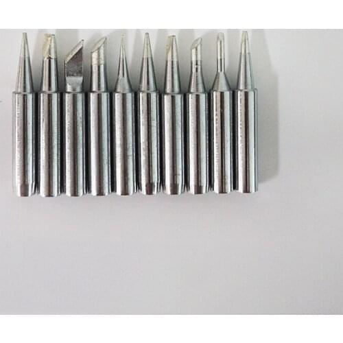 10 Pcs/lot Lead-free solder Iron tip 900M-T for hakko Lukey soldering rework station
