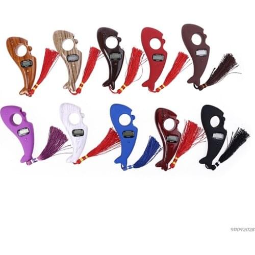 Fish Portable Handheld Digital Bead Counter Finger Game Toy Auto Turn off Memory Function Decompression Relaxation Tool Dropship