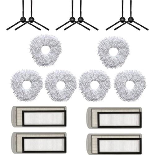 Replacement Mop Cloth Side Brushes HEPA Filter for NARWAL J1 Robot Vacuum Cleaner Sweeper Cleaning Accessories