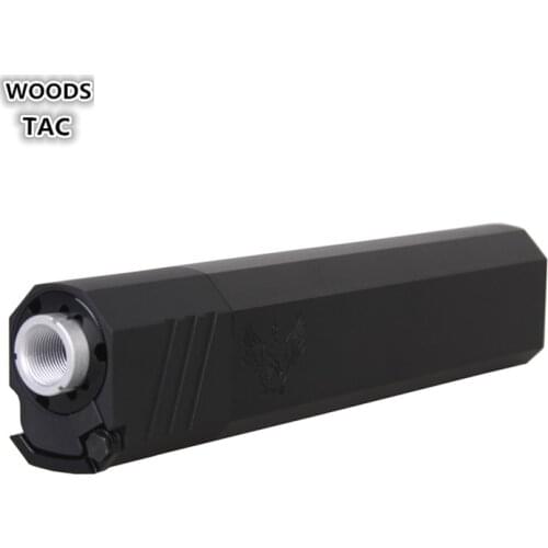 Tactical Toy SilenceCo Airsoft Osp Mock Sound Device 9mm / 14mm CCW Barrel-Extension Upgrade Parts Hunting Airsoft Decorate Gear