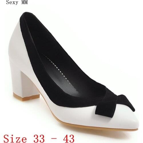 High Heels Women High Heel Shoes Pumps Stiletto Woman Party Wedding Shoes Kitten Heels Plus Size 33 - 40 41 42 43