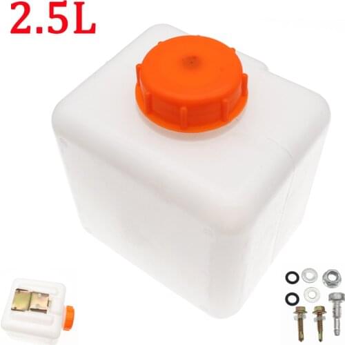 2.5L Plastic Fuel Tank Oil Gasoline Petrol Storage Canister Water Tank For Car Truck Boat Parking Heater Accessories
