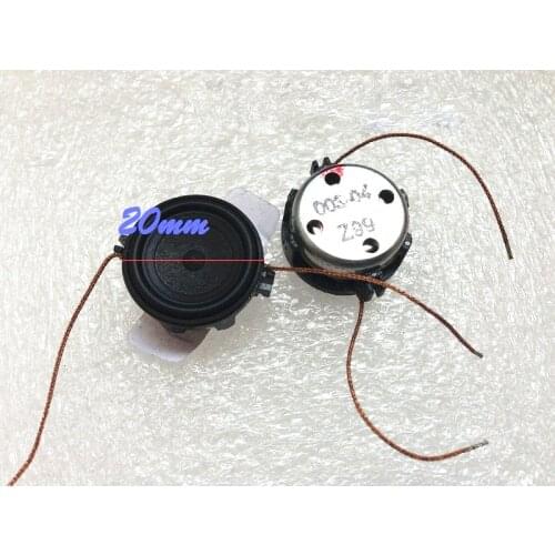 2pcs 20mm 8ohm 8Ω 1W speakers Loudspeaker Home Audio parts