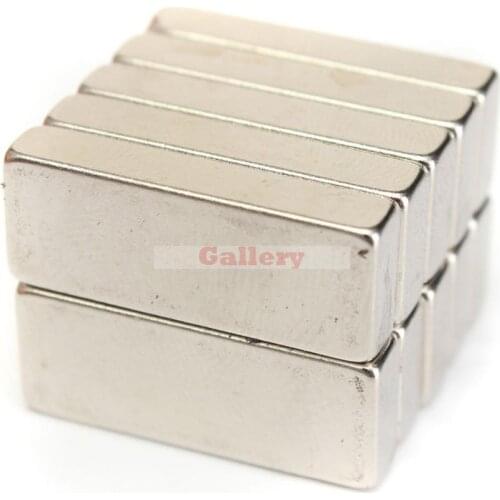 20pcs N52 25x10x5mm Rectangular Block Magnets Strong Rare Earth Neodymium Magnets