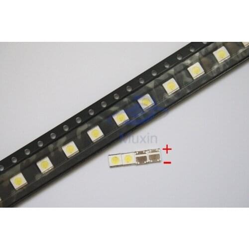 200 pcs Free shipping 1W 3535 3v SMD LED Beads Cold white High power for LCD/TV Backlight
