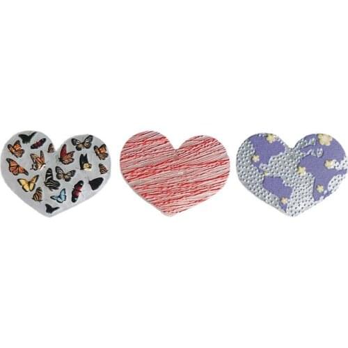 Free Shipping 40*31mm 30pcs Floral Acrylic Sheet Love Heart Resin Charms Ornament Accessories Fashion Earring Necklace Pendant
