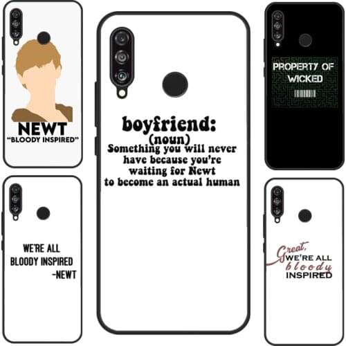 The Maze Runner Qoutes For Huawei P20 Lite P30 P40 Pro P Smart 2019 2021 Nova 5T Case For Honor 10i 20 8A 8X 9X