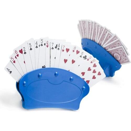 Poker Seat Playing Card Stand Holders Lazy Poker Base Game Organizes Hands Easy Play Outdoor Party Playing Card Holders