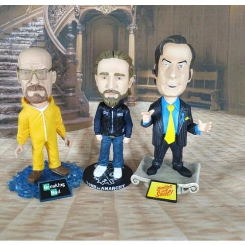 6inch 14-16cm Breaking Bad Heisenberg action figure doll cartoon PVC Jesse Pinkman Walter model toy rare collection