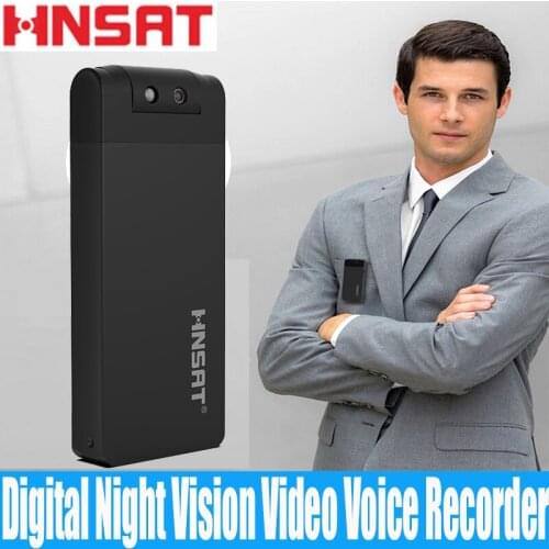 Full HD 1920*1080p Night Vision Video Shooting Rotatable Camera With Vibrate Alert Loop Recording Digital Audio Voice Recorder