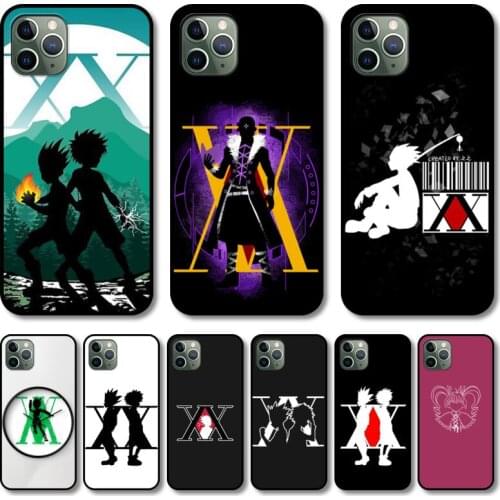 Gon japan anime Phone Case cover For iphone 12 pro max 11 8 7 6 s XR PLUS X XS SE 2020 mini black cell shell