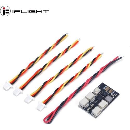 IFlight 25.3 * 19 * 5.5mm 2-6S LED strip Smart Controller Board Module for DIY FPV Racing Drone quadcopter part