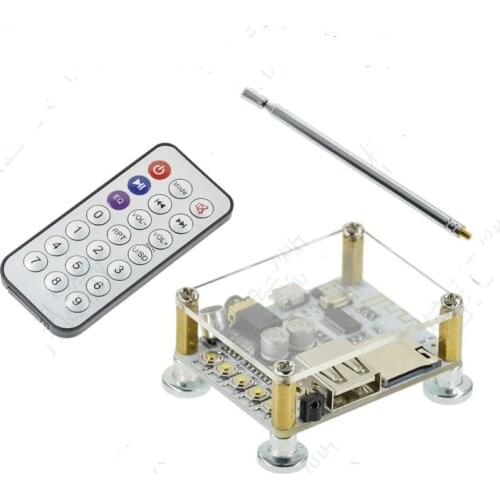 5V DIY Bluetooth audio receiver module, wireless module, lossless audio speakers, power amplifier board, modified Bluetooth 4.2