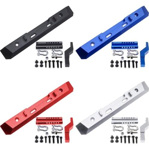 RCAWD machined alloy rear bumper for 1-10 RGT 86100 86110 FTX5579 Outback Fury crawler upgraded parts