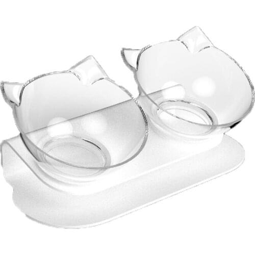 Pet cat bowl double bowl protect cervical vertebra dog bowl cat basin cat food basin food basin rice basin drinking bowl