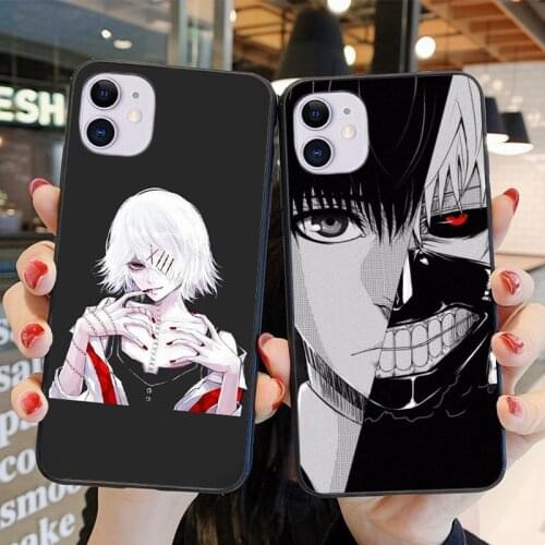 Tokyo Ghoul fashion TPU phone case, suitable for iPhone 12 Mini 11 Pro X XS Max XR SE 2020 7 8 6 6S Plus back cover Coque Fundas