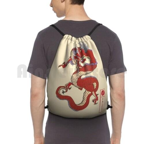 Valoo Backpack Drawstring Bags Gym Bag Waterproof The Legend Of Legend Of Geek The Wind Waker Valoo Tattoo Traditional