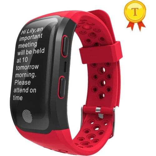 2017 popular man woman sport SmartBand IP68 Waterproof Sports GPS watch with Multi-sport Heart Rate Monitor Alarm clock