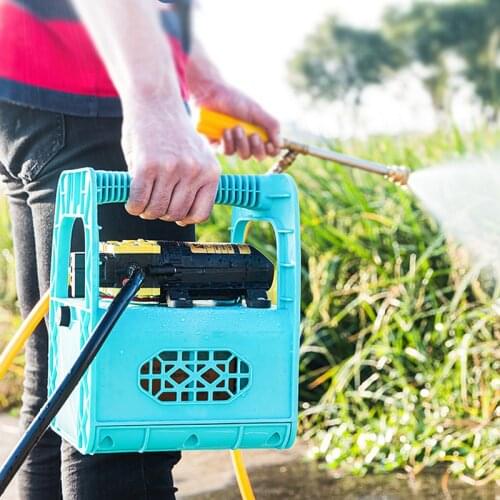 Household rechargeable small pumping machine garden watering vegetable watering artifact outdoor agricultural irrigation waterin