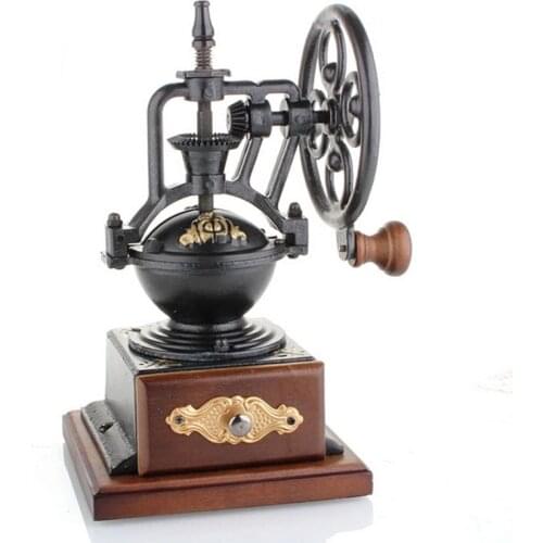 Wooden Manual Hand Coffee Grinder Classic Tools Mixer Manual Coffee Mill Espresso Koffiemolen Handmatig Coffee Grinder EK50MCJ