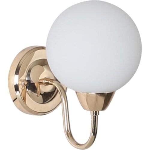 Home Simple Wall Sconce E27 Balcony Bedroom Wall Lamps Lighting Decor, with Simple and Easy Installation