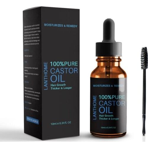 Castor Oil Calm Nourish Hair Castor Organic Eyelash Enhancer Growth Essence @ME88