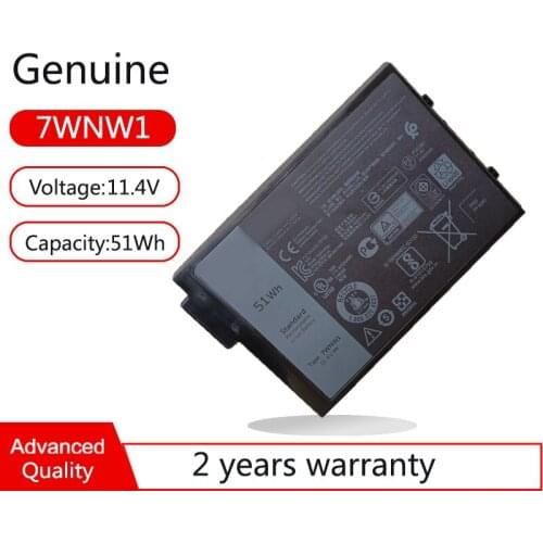 New DMF8C 7WNW1 GK3D3 Laptop Battery For Dell Latitude 7424 RUGGED 5424 5420 P85G001 P86G001 Notebook Computer