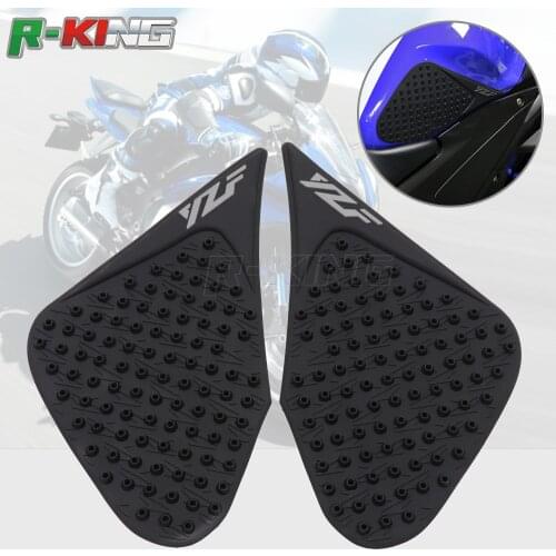 Motorcycle Anti slip Tank Pad 3M Side Gas Knee Grip Traction Protector Sticker For Yamaha YZF R25 R3 YZFR3 YZFR25 2013-2017 2015