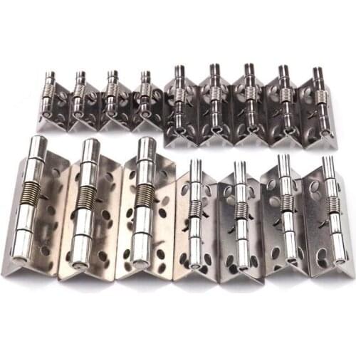 304 stainless steel spring hinge automatic cabinet door wardrobe hardware furniture accessories hinge